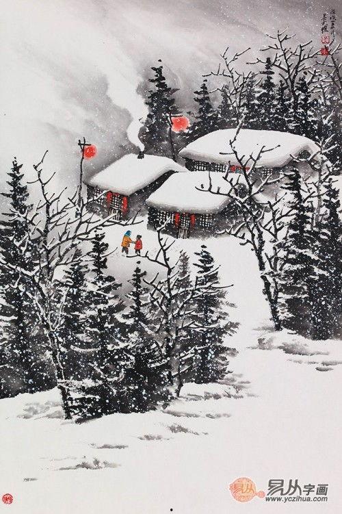 雪景图片大全,雪景图片大全中的冬日童话世界